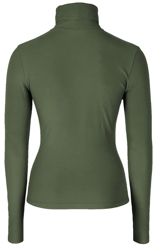 Covalliero Women's Turtleneck Forest Green