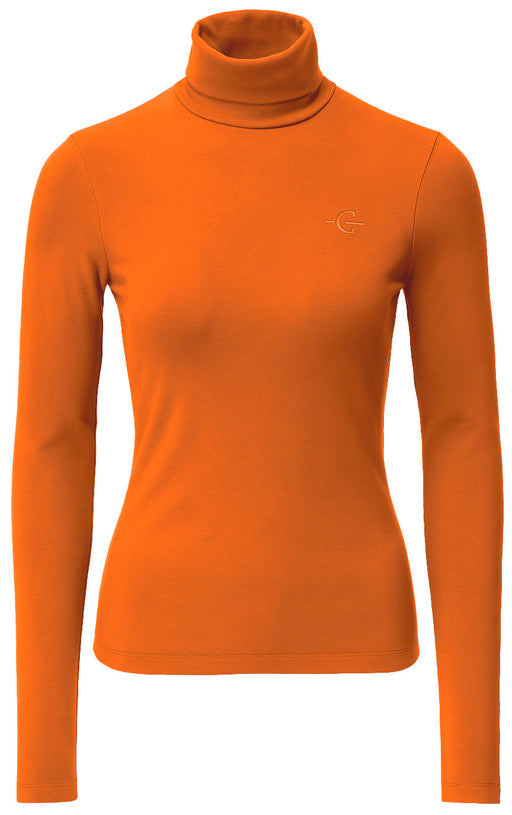 Covalliero Women's Turtleneck Orange