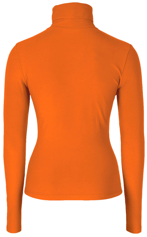 Covalliero Women's Turtleneck Orange