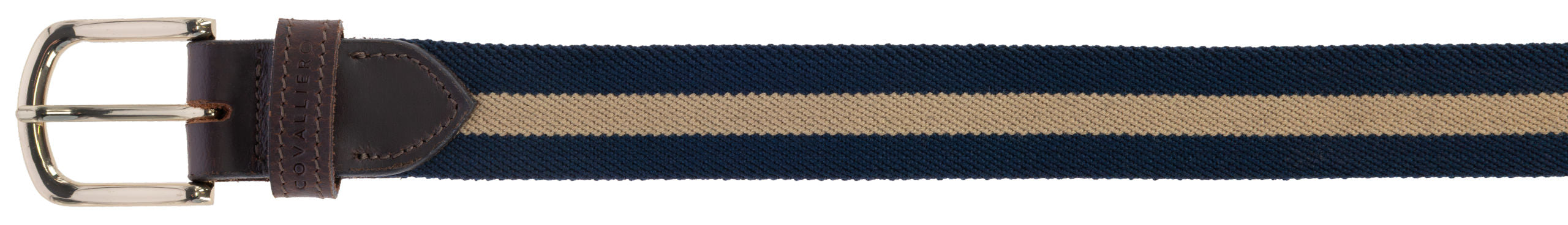 Covalliero Belt Navy & Beige