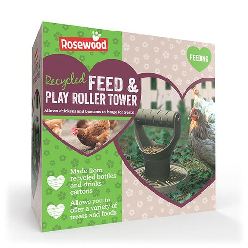 Recycled Feed & Play Roller Tower