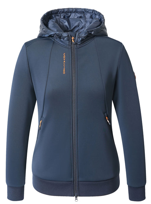 Covalliero Women's Hoodie Jacket Dark Navy
