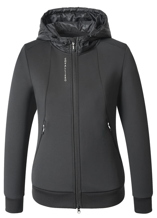 Covalliero Women's Hoodie Jacket Black