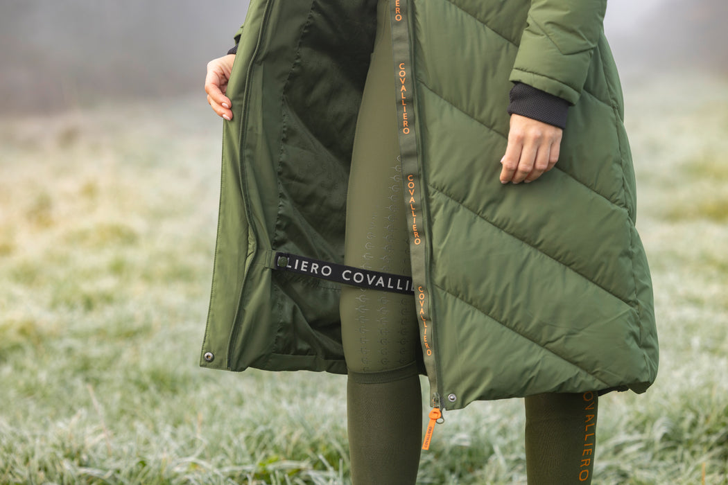 Covalliero Women's Winter Coat Forest Green