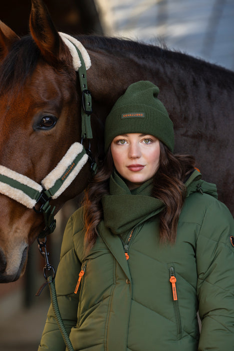 Covalliero Women's Winter Jacket Forest Green