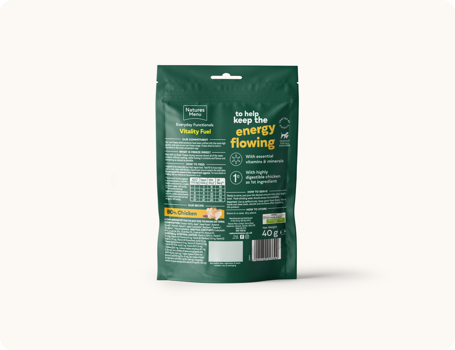 Natures Menu Freeze Dried Multivitamin Treat 40g