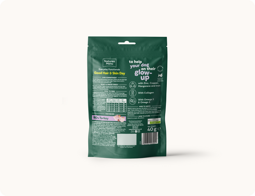 Natures Menu Freeze Dried Skin & Coat Treat 40g