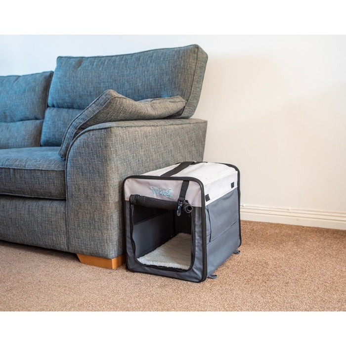 Henry Wagg Travel Pet Crate Med 64x46x53cm