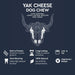 Yak Cheese With Coconut Dog Chew
