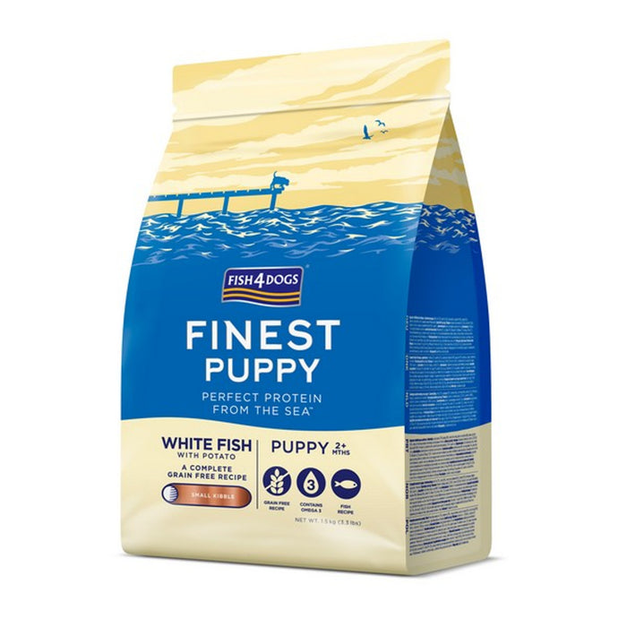 Fish4dogs Small Puppy White Fish 1.5kg

