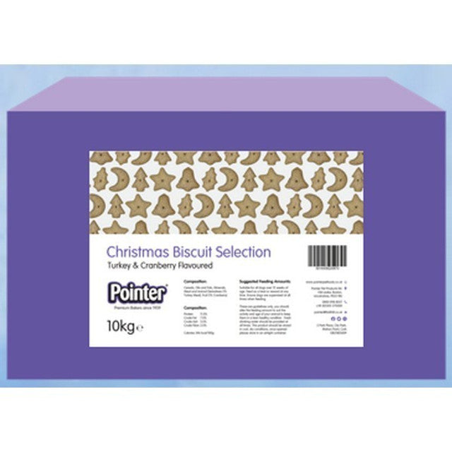 Pointer Chrismas Biscuit Selection 10kg
