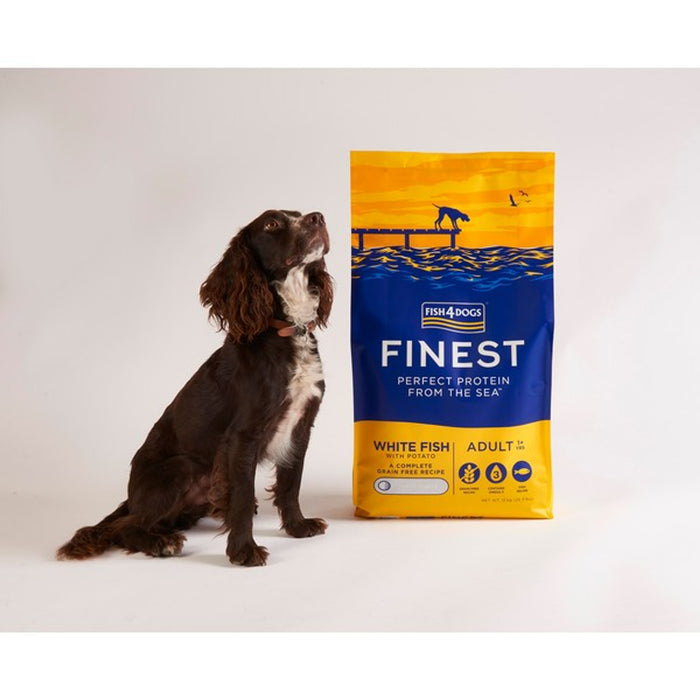 Fish4dogs White Fish Small Bite 12kg
