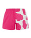 Hexby Shorts Pink & Holstein Harlequin Zips
