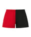 Hexby Shorts Red & Black Harlequin Zips