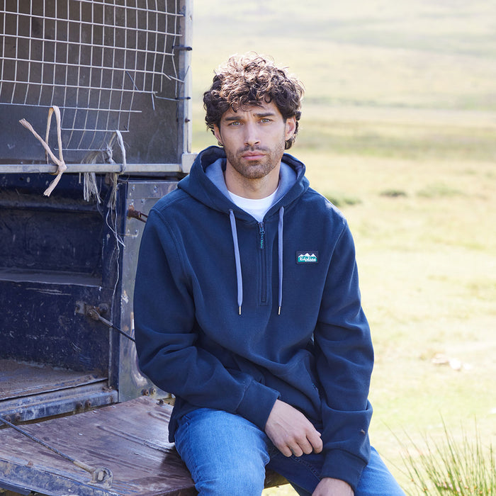 Ridgeline Mens Ballistic Hoodie Navy