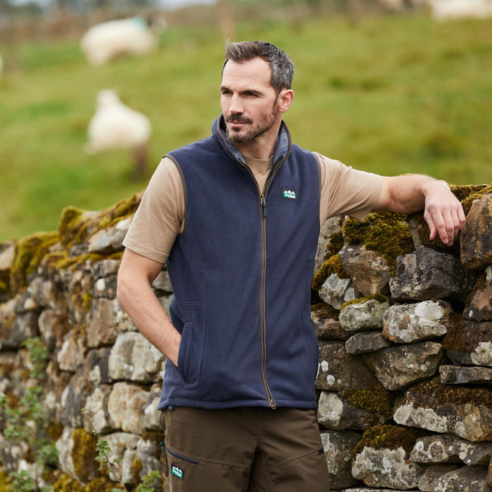 Ridgeline Mens Kodiak Gilet Navy
