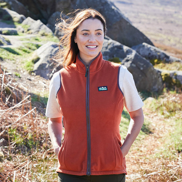Ridgeline Womens Kodiak Gilet Russet