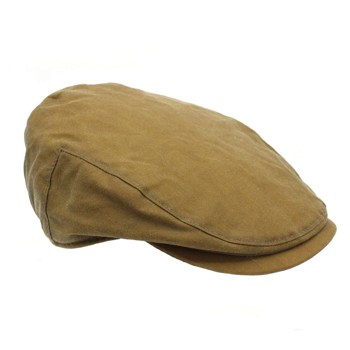 Buchanan Wax Flat Cap Sand
