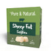 Pure & Natural Sheep Fat Softies Natural 80pack 265g