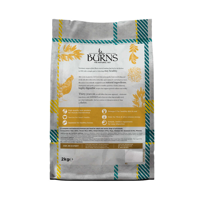 Burns Weight Control Chicken & Oats Dry Dog Food