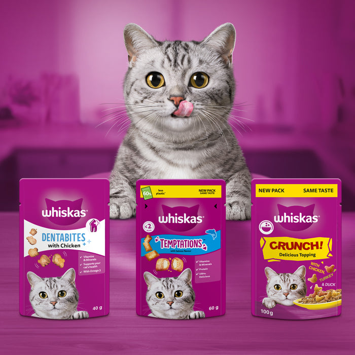 Whiskas® Crunch Cat Treats 100g