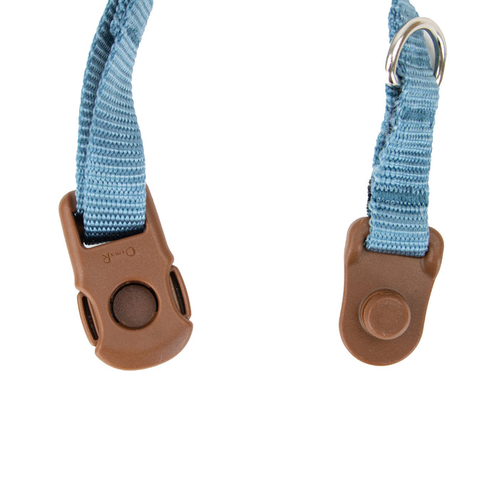 Ancol Heritage Magnetic Lock Collar Blue