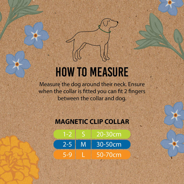 Ancol Heritage Magnetic Lock Collar Sage