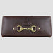 Lily Snaffle Purse Leather Brown