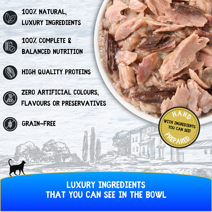 Cookhouse Cat Fillets Tuna 70g
