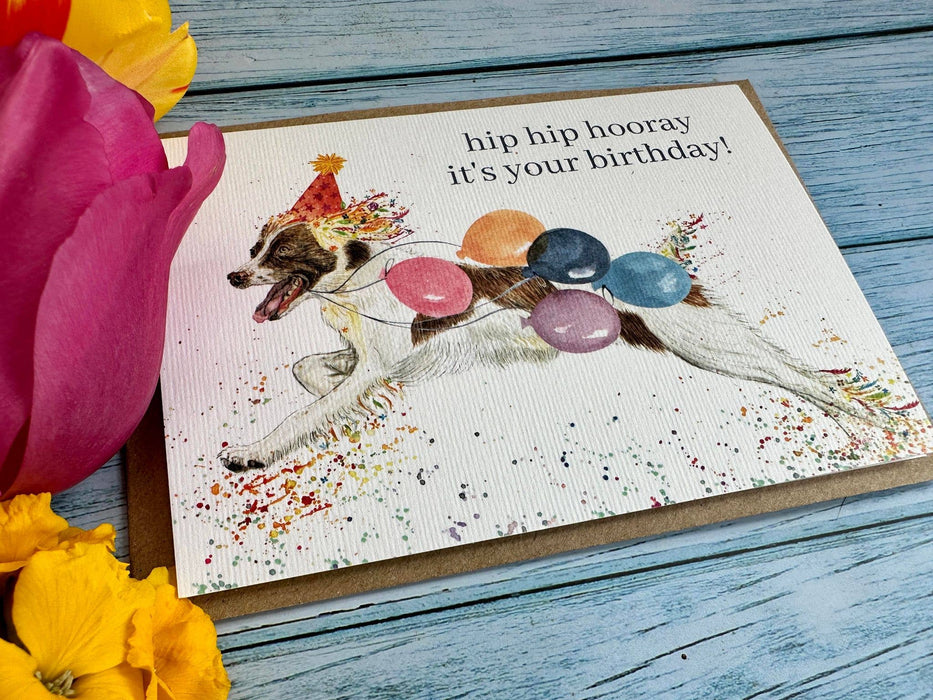 Birthday Spaniel Card
