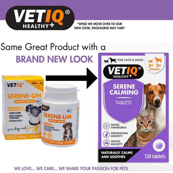 VETIQ Serene-Um Calming 120 Tablets