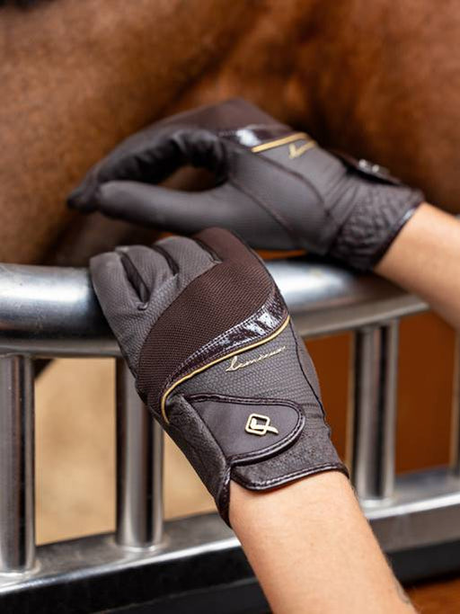 LeMieux Competition Brown Gloves