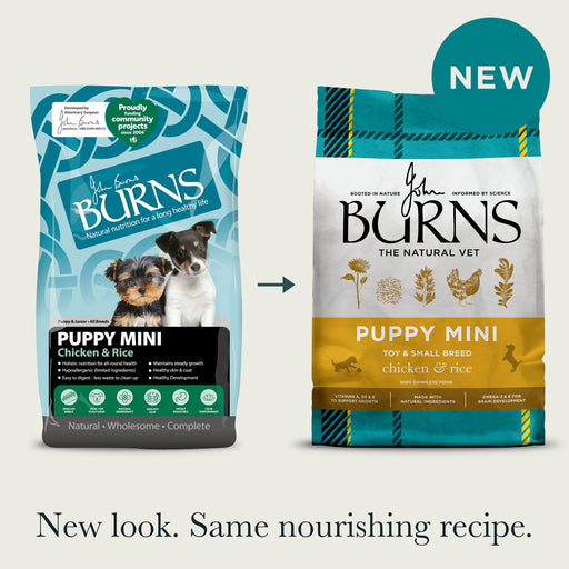 Burns Puppy Mini Chicken & Rice Dog Food