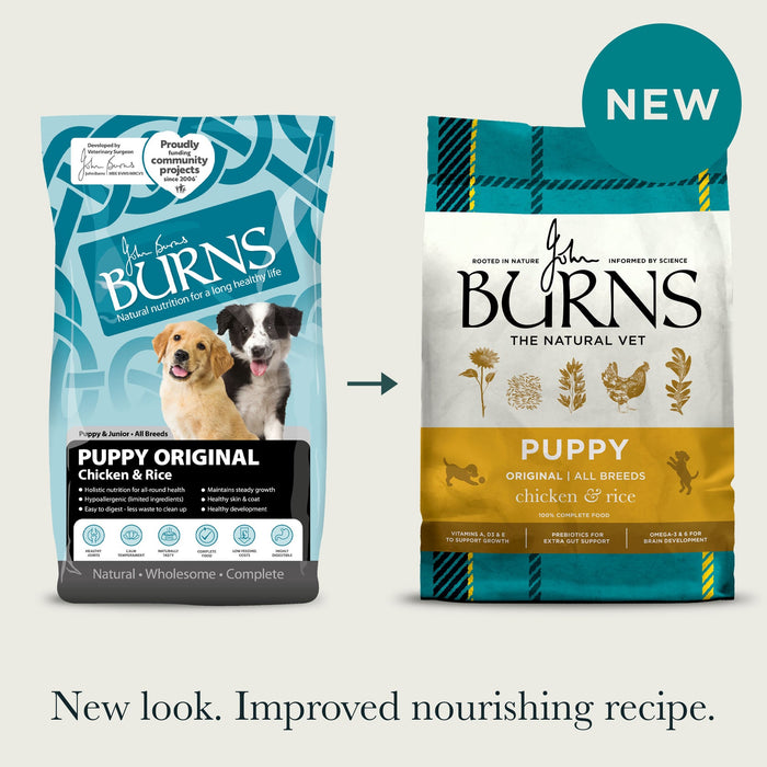 Burns Puppy Original Chicken & Rice Dry Dog Food