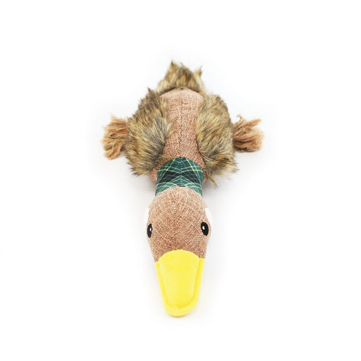 Happy Pet Christmas Festive Goose Green Toy