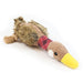 Happy Pet Christmas Festive Goose Red Toy