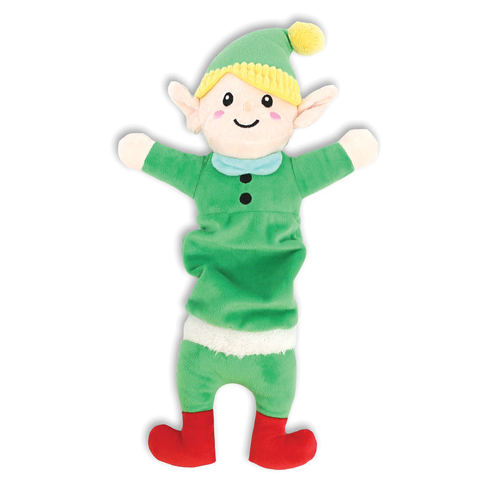 Happy Pet Christmas Stretchy Elf Pull Toy
