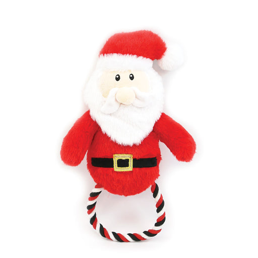 Happy Pet Christmas Santa Paws Rope Dog Toy