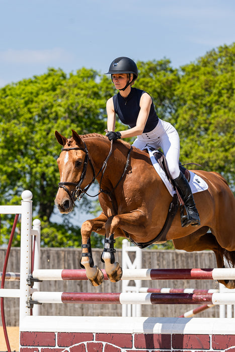 WoofWear Sleeveless Tech Riding Shirt Navy