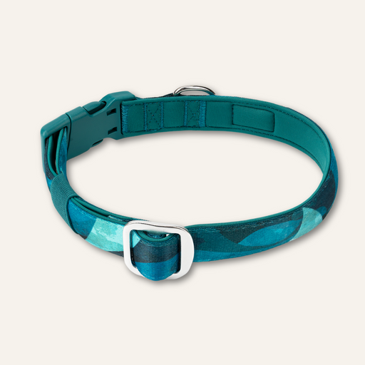 Twiggy Tags Adventure Collar 2.0 Lagoon