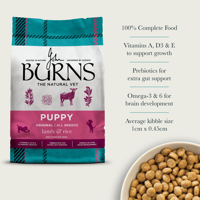 Burns Puppy Original Lamb & Rice Dry Dog Food