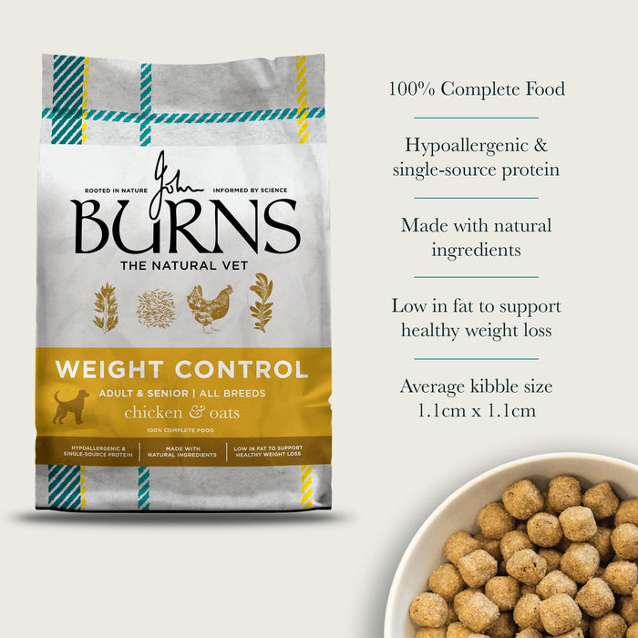 Burns Weight Control Chicken & Oats Dry Dog Food
