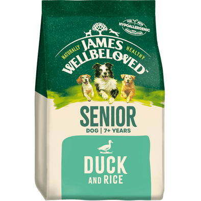 James Wellbeloved Senior Duck & Rice 15kg