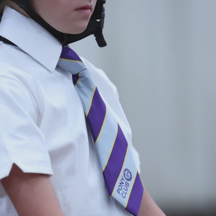 Official Pony Club Ready-Tied Members Tie