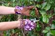 Burgon & Ball Oak Leaf Gardening Glove Plum