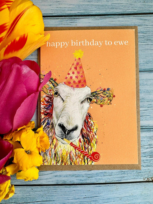 Birthday Sheep Card