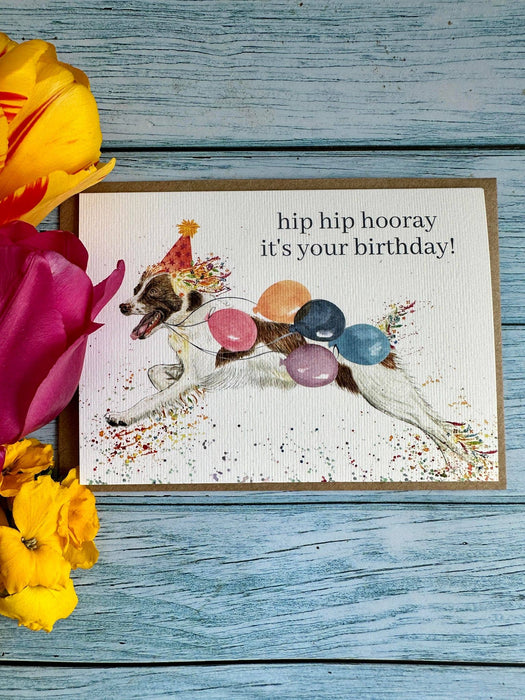 Birthday Spaniel Card