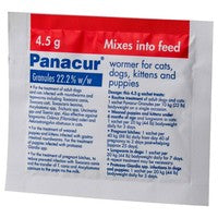 PanacurÂ® 22% Granules for Cats & Dogs 4.5gm PML