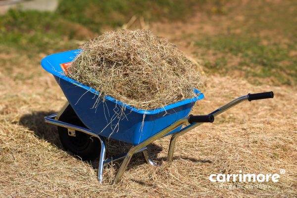 Stable Wheelbarrow 120L Sky Blue