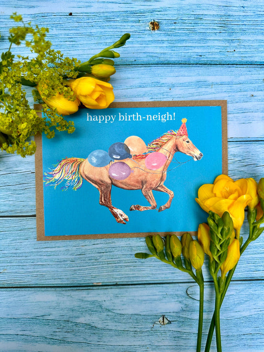 Horse Birthday Neigh Card